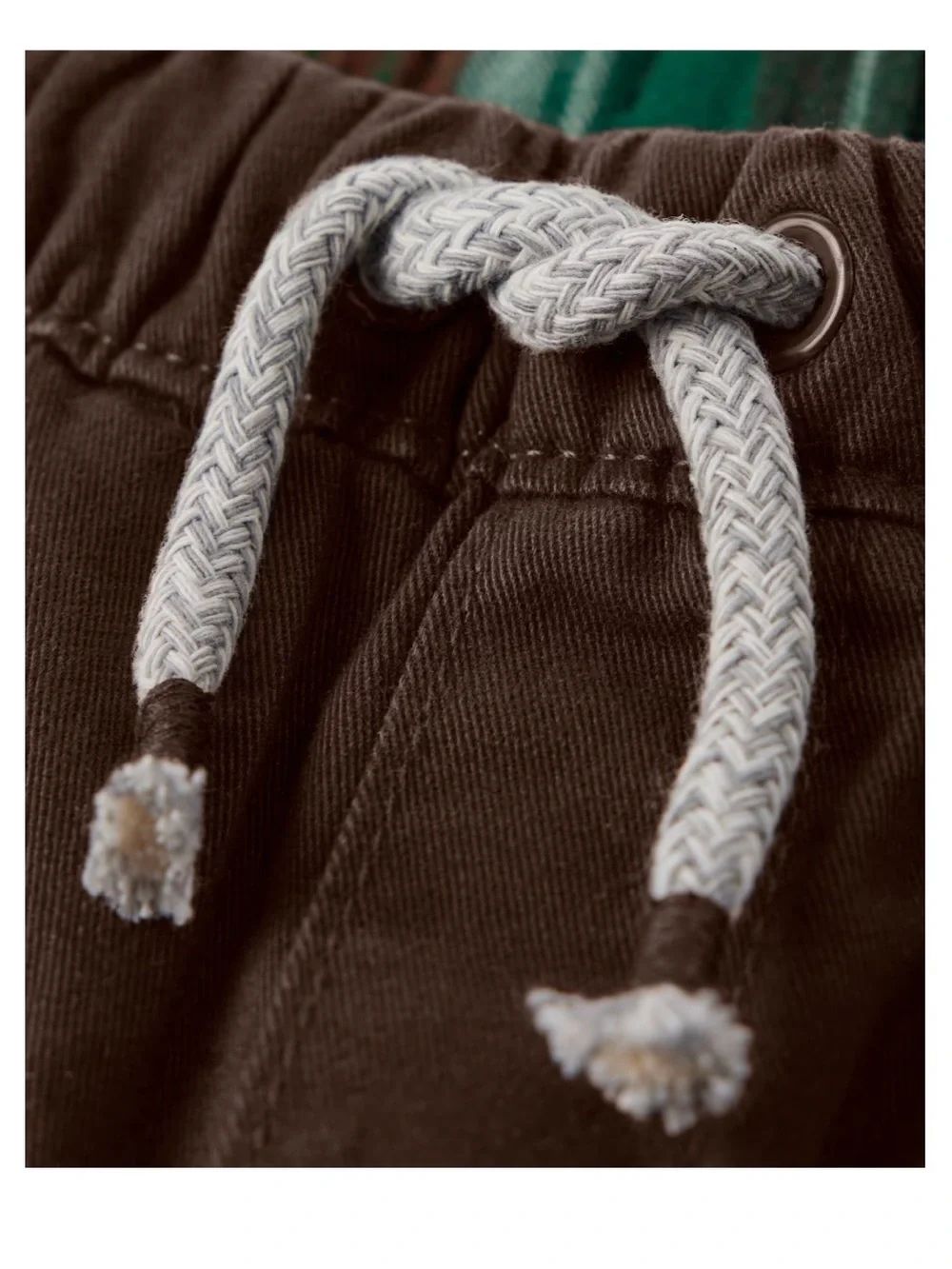 Gymboree Brown Cargo Pants with Elastic Waist Size 10